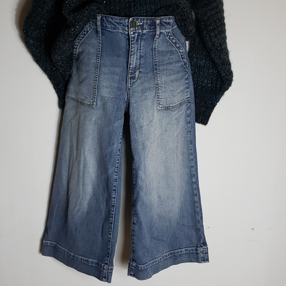 Anthropologie pilcro and the letter press jeans.